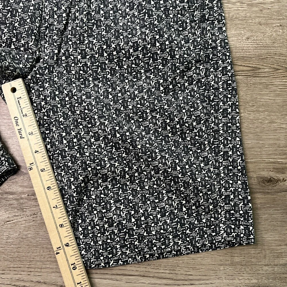 J Crew Club Chino Shorts Mens‎ 31 Black Pattern 10.5